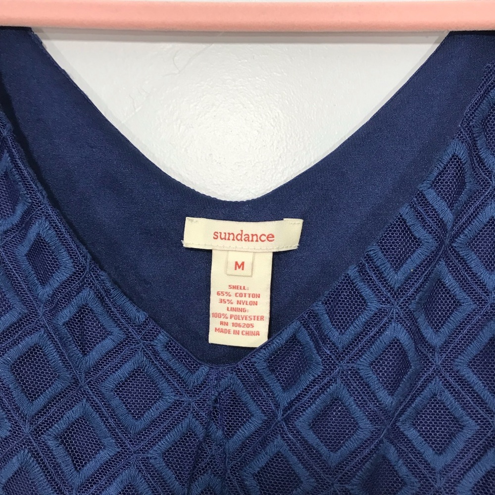 Sundance | Asymmetrical Textured Pattern Sundress - image 5